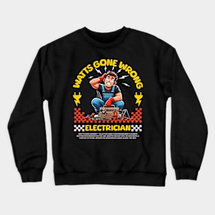 Funny Electrician Crewneck Sweatshirt
